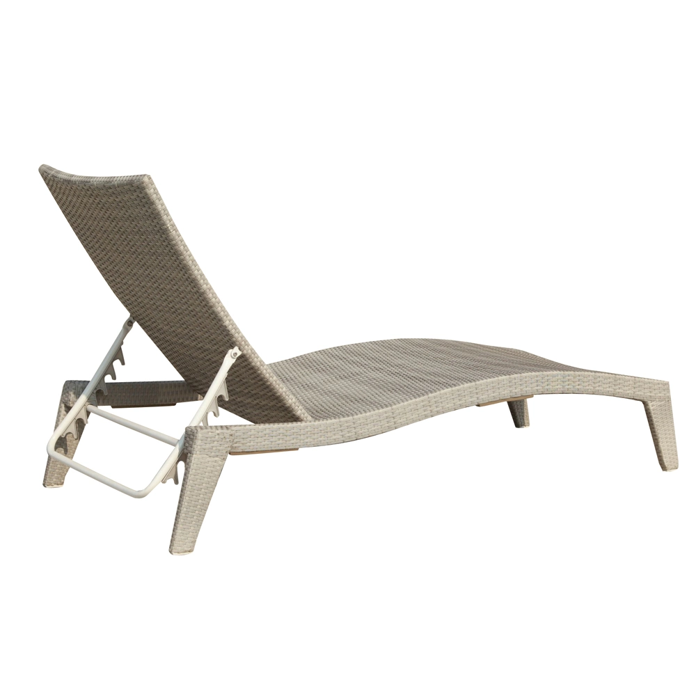 Hotel Leisure Wicker Pool Side Chair Rattan Sun Lounger Outdoor Garden Chaise Lounge