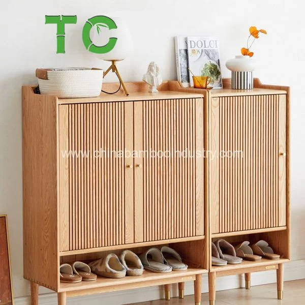 High Quality Bamboo Shoe Storage Cabinet, Freestanding Shoe Rack Storage Organizer