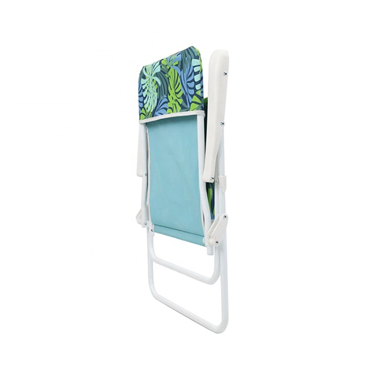 Sturdy High Back Portable Lightweight Outdoor Metal Fishing Folding Beach Chair Wholesale