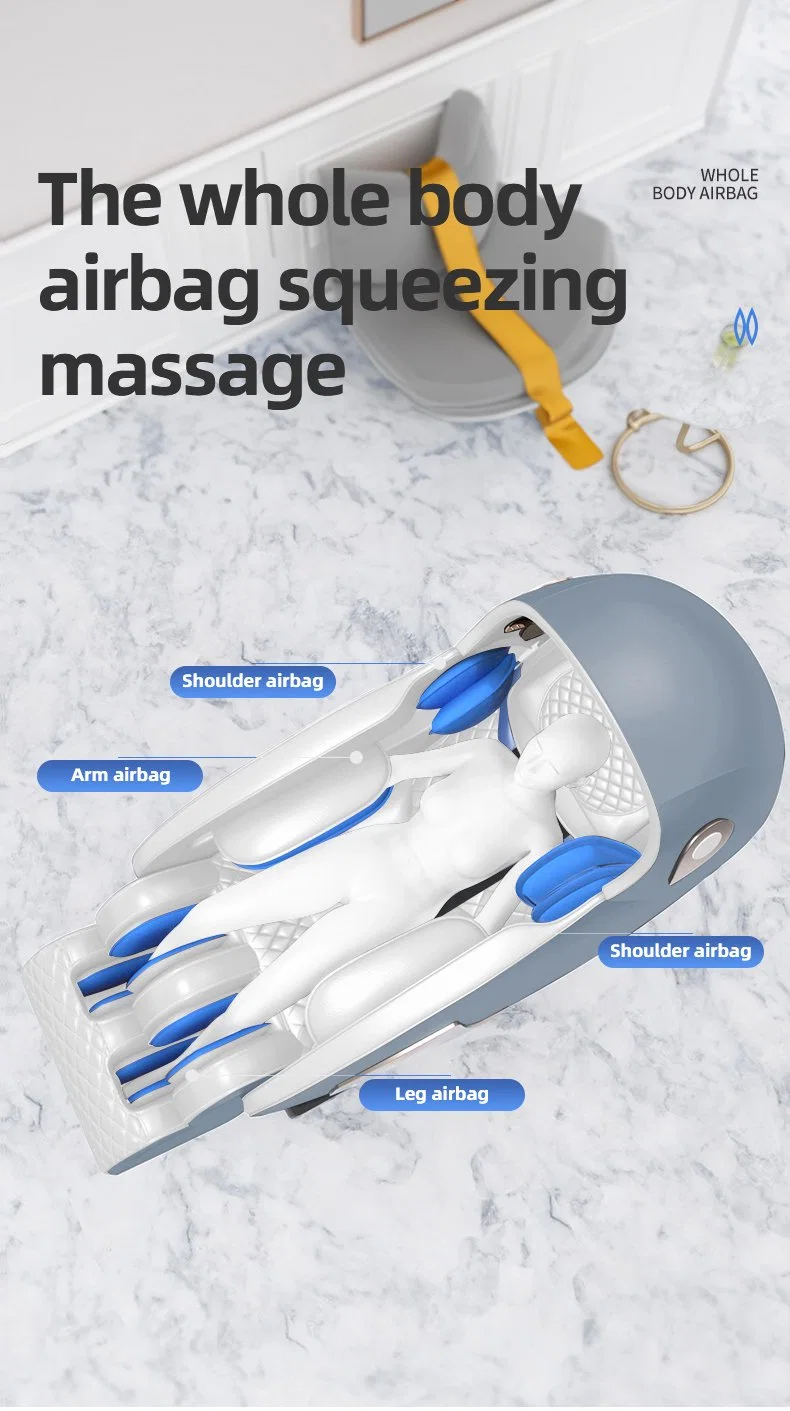 Jingtop OEM Top Selling Foot Roller Heating Therapy Capsule Massage Chair