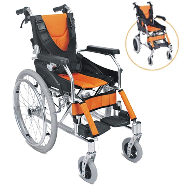 Child Wheelchair Lightweight Pediatric Wheelchair for Cerebral Palsy