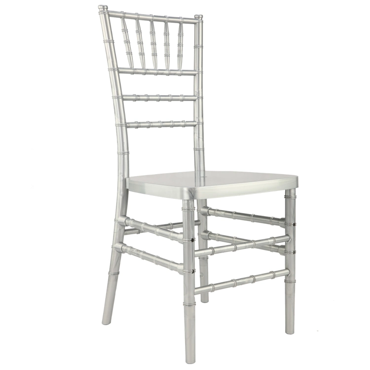 Cheap Resin Assemble Chiavari Chair Plastic Tiffany Chair for Event and Hospitality