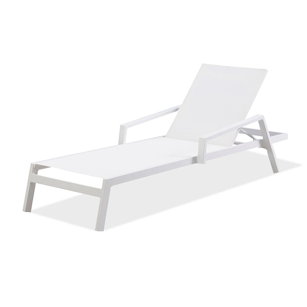 Most Popula Mesh Fabric Texilene Outdoor Garden Reclining/Chaise/Sun Lounger