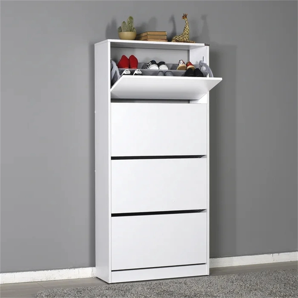 Tall White Locker Bedroom Furniture Corridor Shoe Rack Wholesale