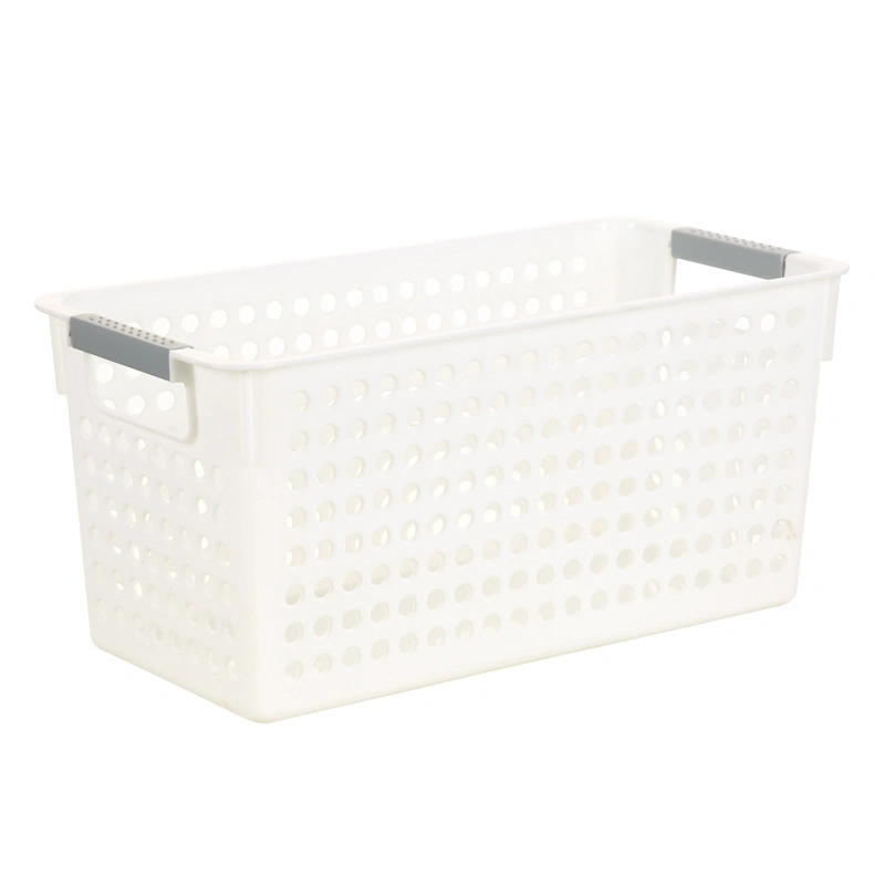 Storage Basket Remote Control Skin Care Products Desktop Storage Hollow New Material Storage Narrow