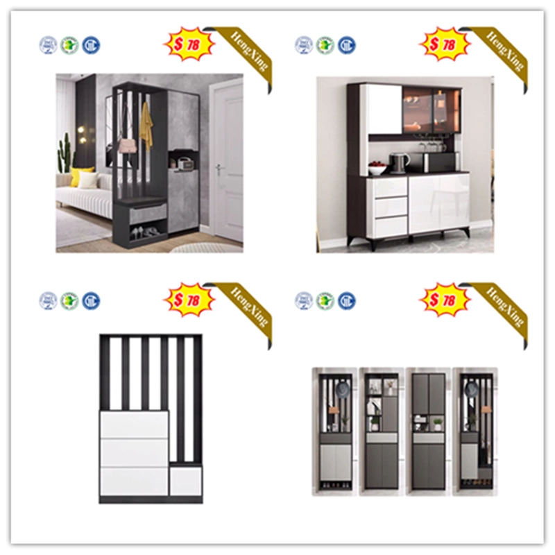 Light Luxury Wine Cabinet Entrance Closet with Shoe Rack Living Room Partition Cabinet