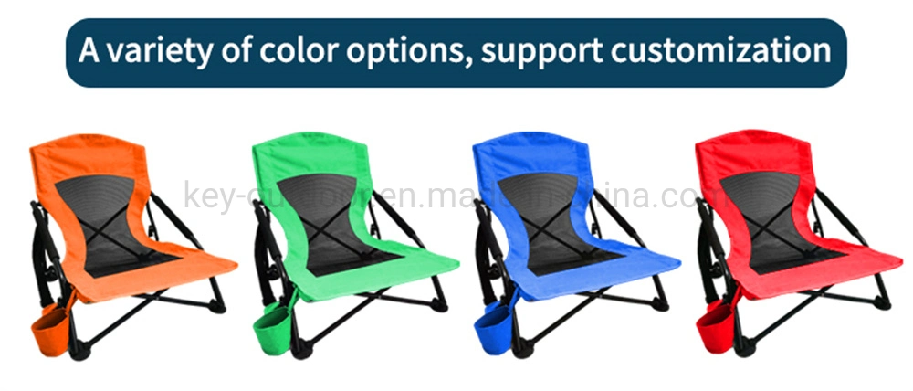 Beach Chair Outdoor Furniture Portable Bantam Folding Camping Chair for Sand Garden Fishing Lawn Concert Travel Festiva