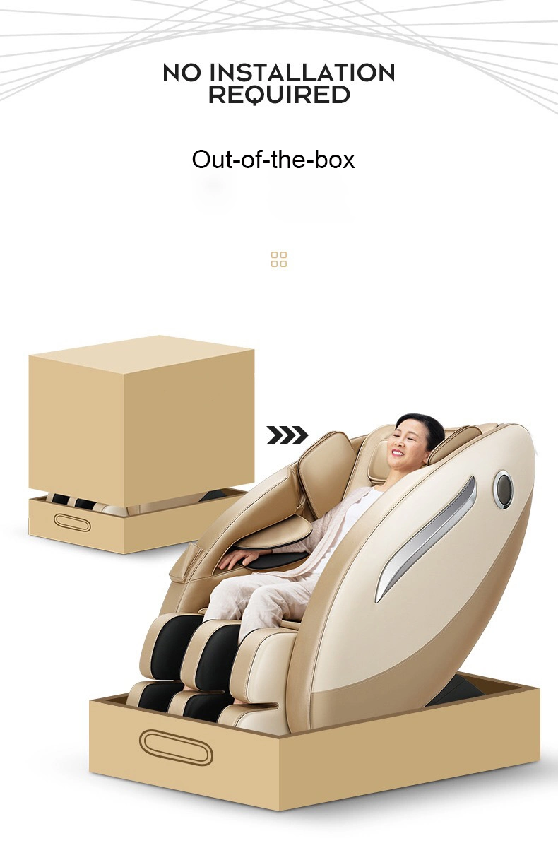 Zero Gravity Space Capsule Home Office Automatic Full Body Airbags Massage Chair