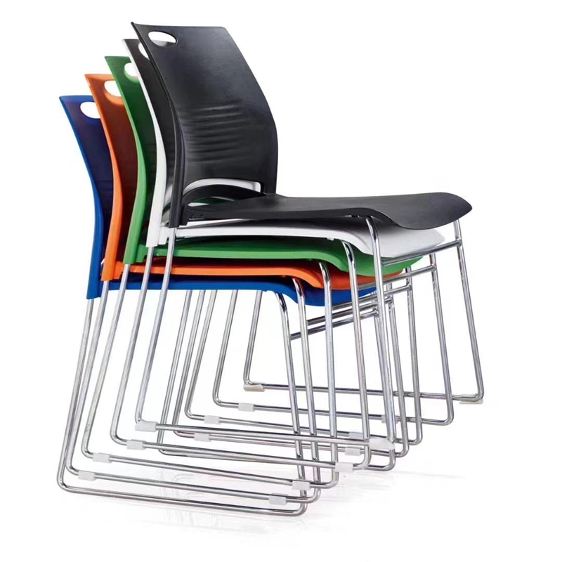 Colorful Affordable Stackable Plastic Chair for Office Meeting School and Restaurant