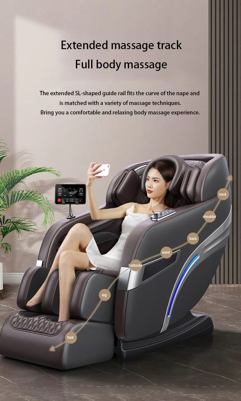 Ningdecrius Portable Zero Gravity 2022 4D Zero Gravity Shiatsu Luxury Price Recliner Wholesale Shiatsu Electric Full Body Massager Zero Gravity Massage Chair