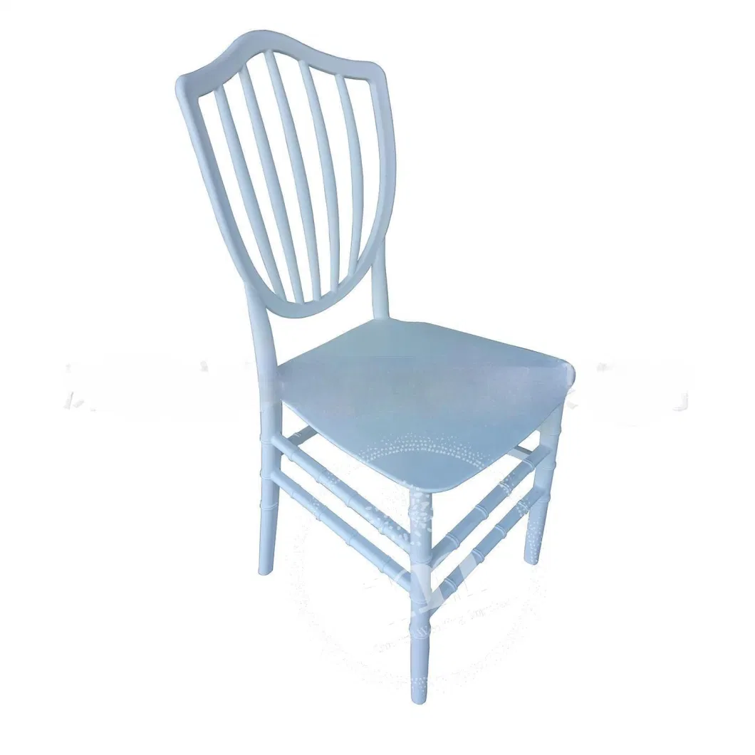 Cheap White Plastic Color Stackable Monobloc Modern Outdoor Chiavari Wedding Party Chair