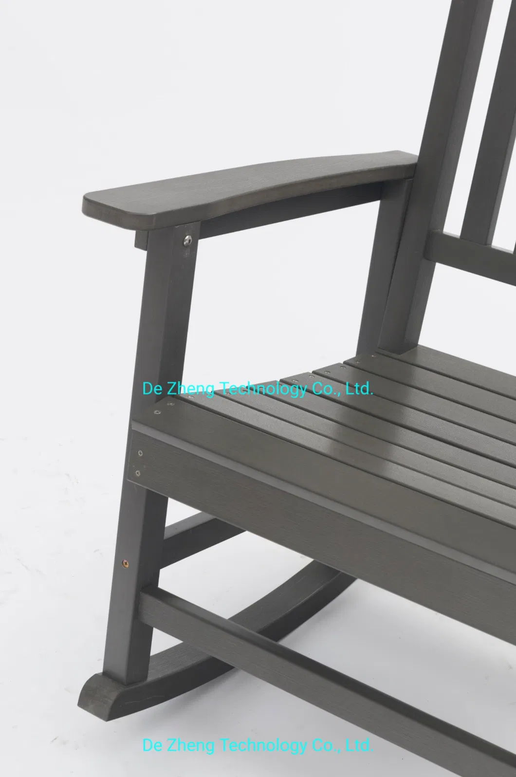 Hot Sell Outdoor Home Garden High Quality Plastic Wood Patio Balcony Rocking Chair