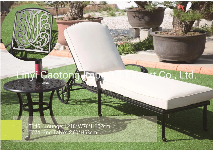 Outdoor Sofa Set Cast Aluminum Leisure Love Sofa Seat Garden Sofa Sets