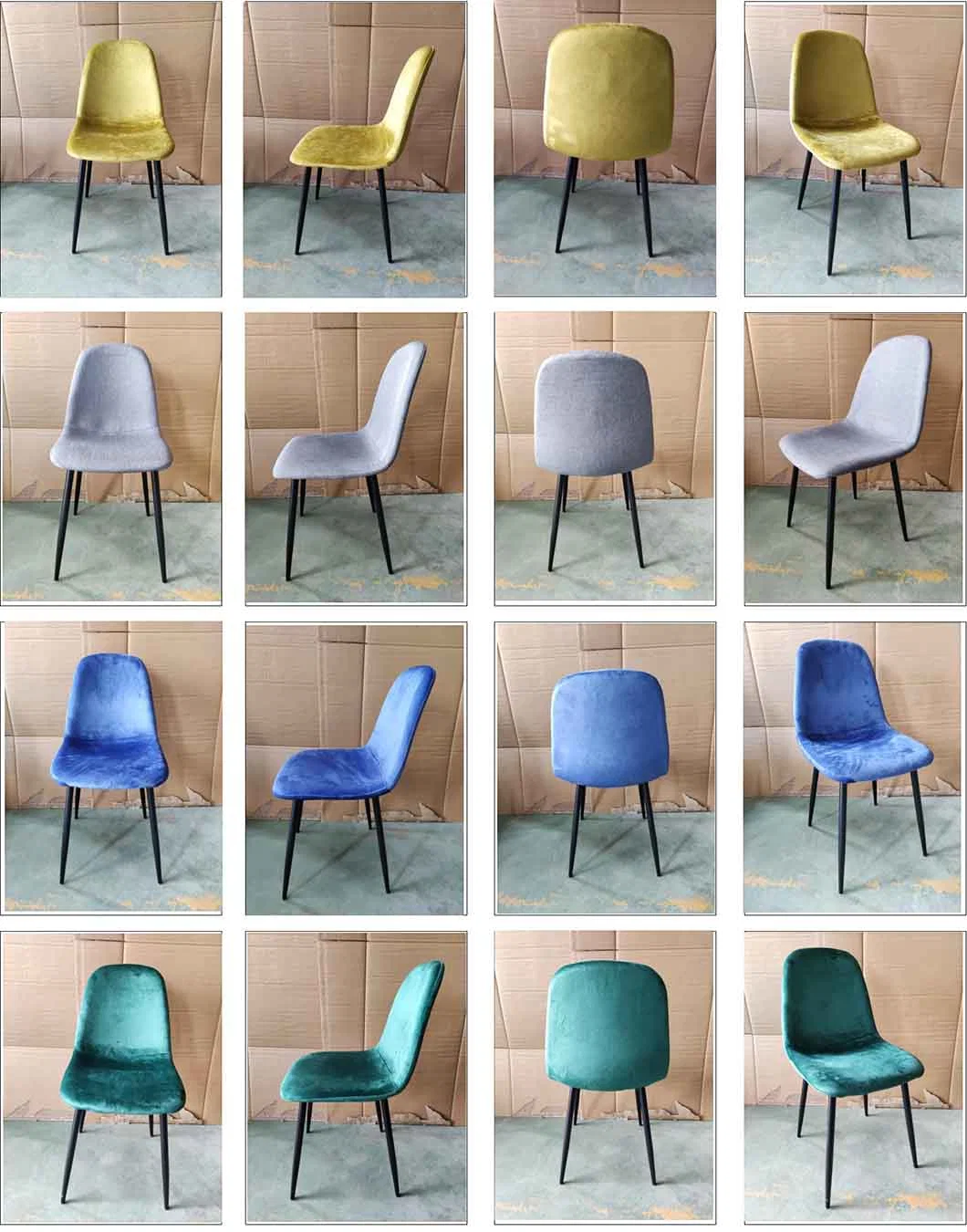 Wholesale Modern Upholstery Fabric Lounge Cafe Dining Room Tables and Chairs