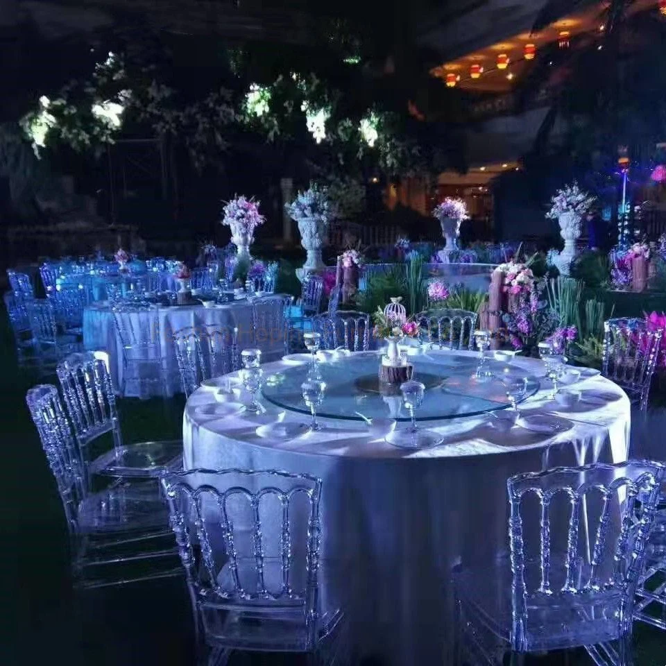 Plastic Tiffany Chiavari Phoenix Iron Event Party Banquet Wedding Dining Chair Wholesale Price with Mobile Seat Cushion