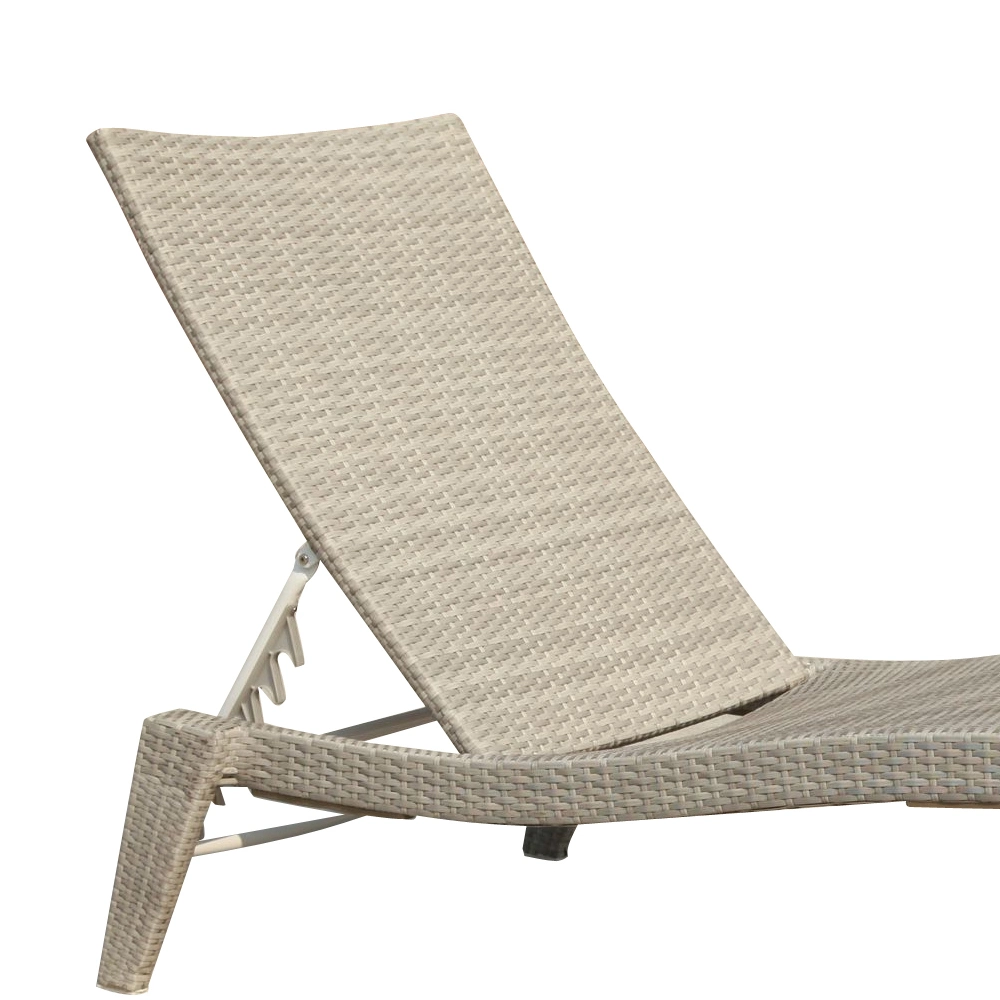 Hotel Leisure Wicker Pool Side Chair Rattan Sun Lounger Outdoor Garden Chaise Lounge