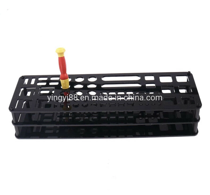 Hot Sale Factory Custom Acrylic Tool Bench Storage Rack