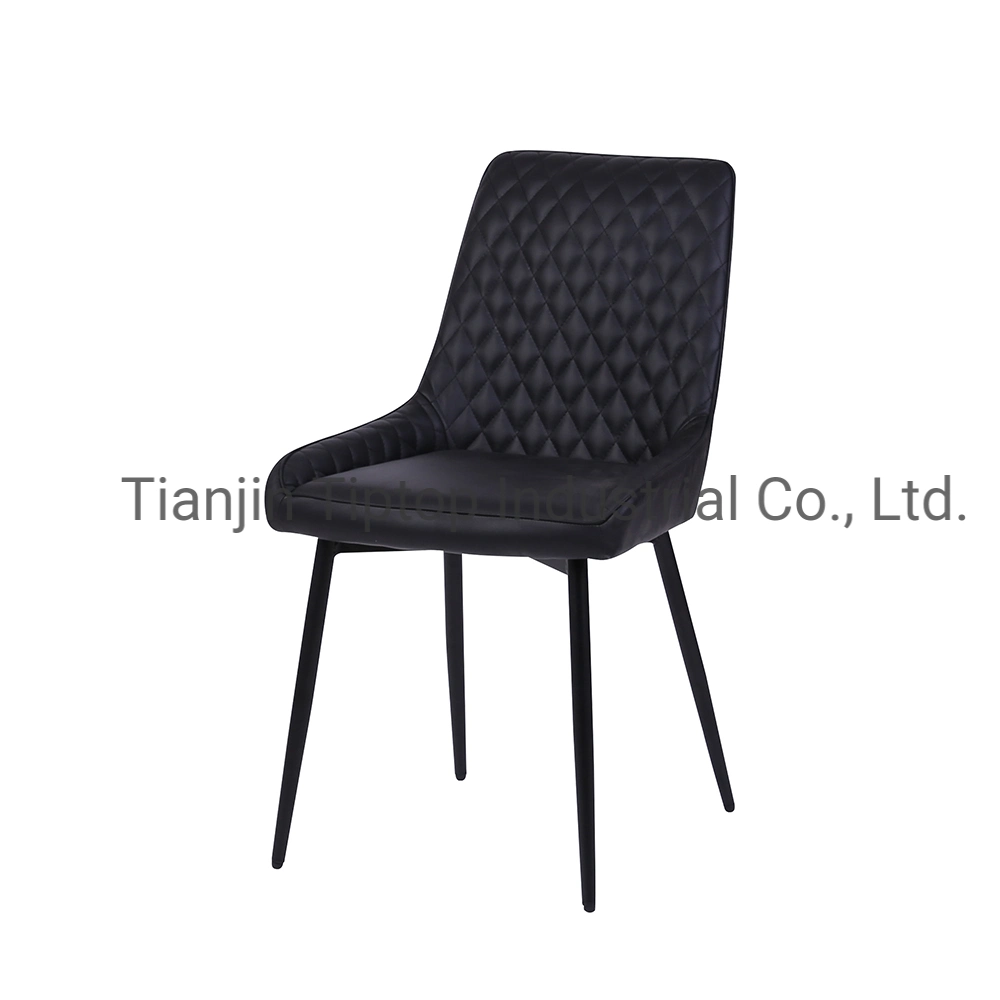 Customized Factory Supply Simple Design Durable Fabric Arm Dining Chairs