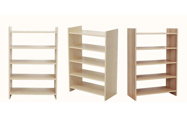 Simple Design Shoe Rack Storage Cabinet Wooden Furniture Entryway Floor Unit Shoe Shelf