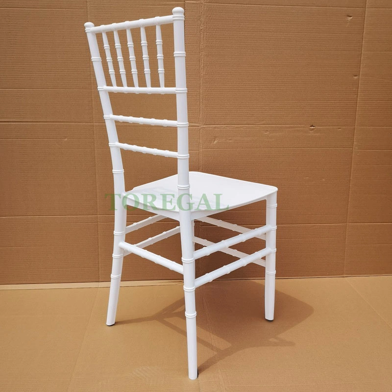 Wholesale Monobloc PP Resin Sillas Chiavari Tiffany Chairs Plastic