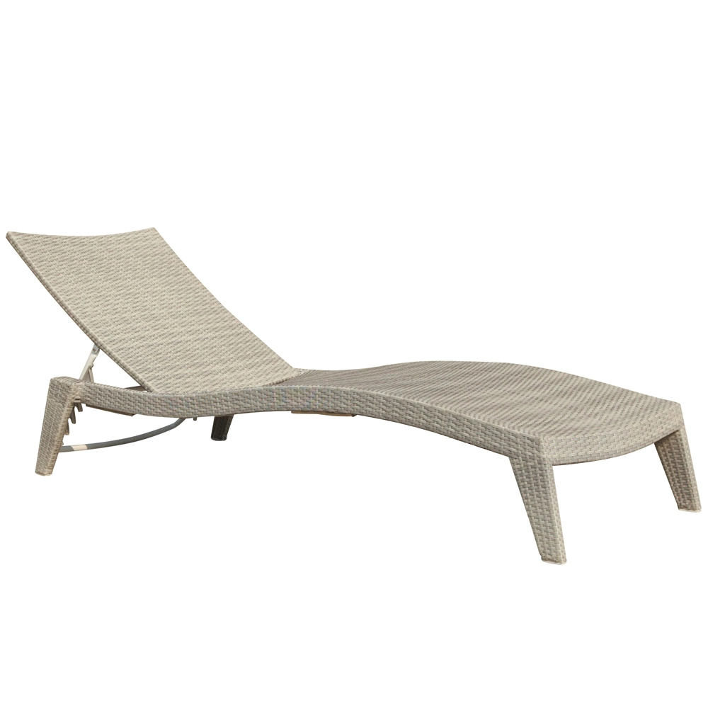 Hotel Leisure Wicker Pool Side Chair Rattan Sun Lounger Outdoor Garden Chaise Lounge