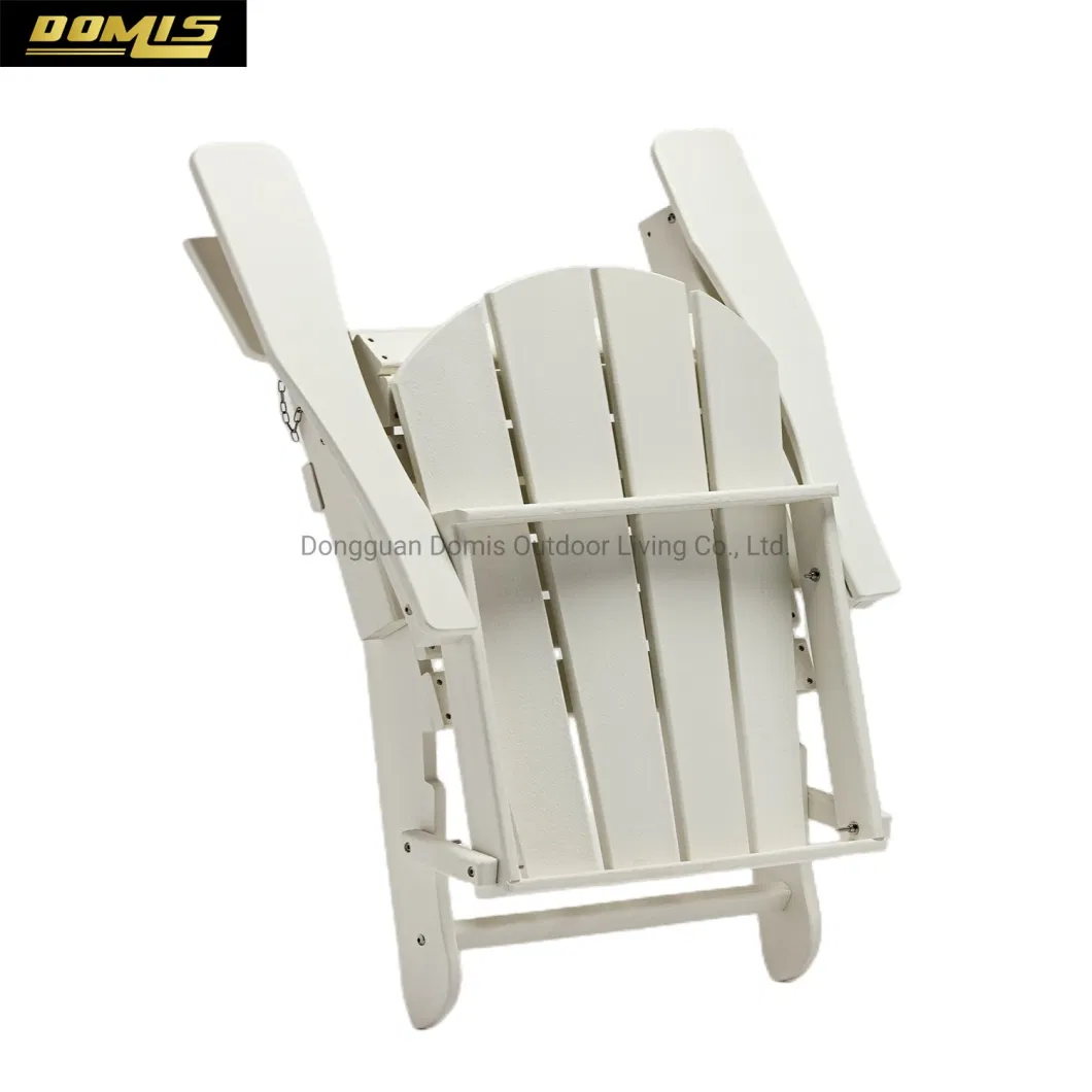 Foldable Plastic Recycling Poly Adirondack Chair