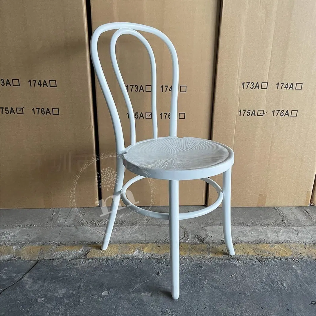 Wholesale Monobloc White Stackable Plastic Outdoor Elegant Outdoor Garden Wedding Chair