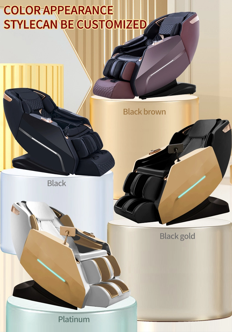 Massage Best Selling Full Body Airbags Message Chair Ai Voice Control Portable Massage Chair 4D