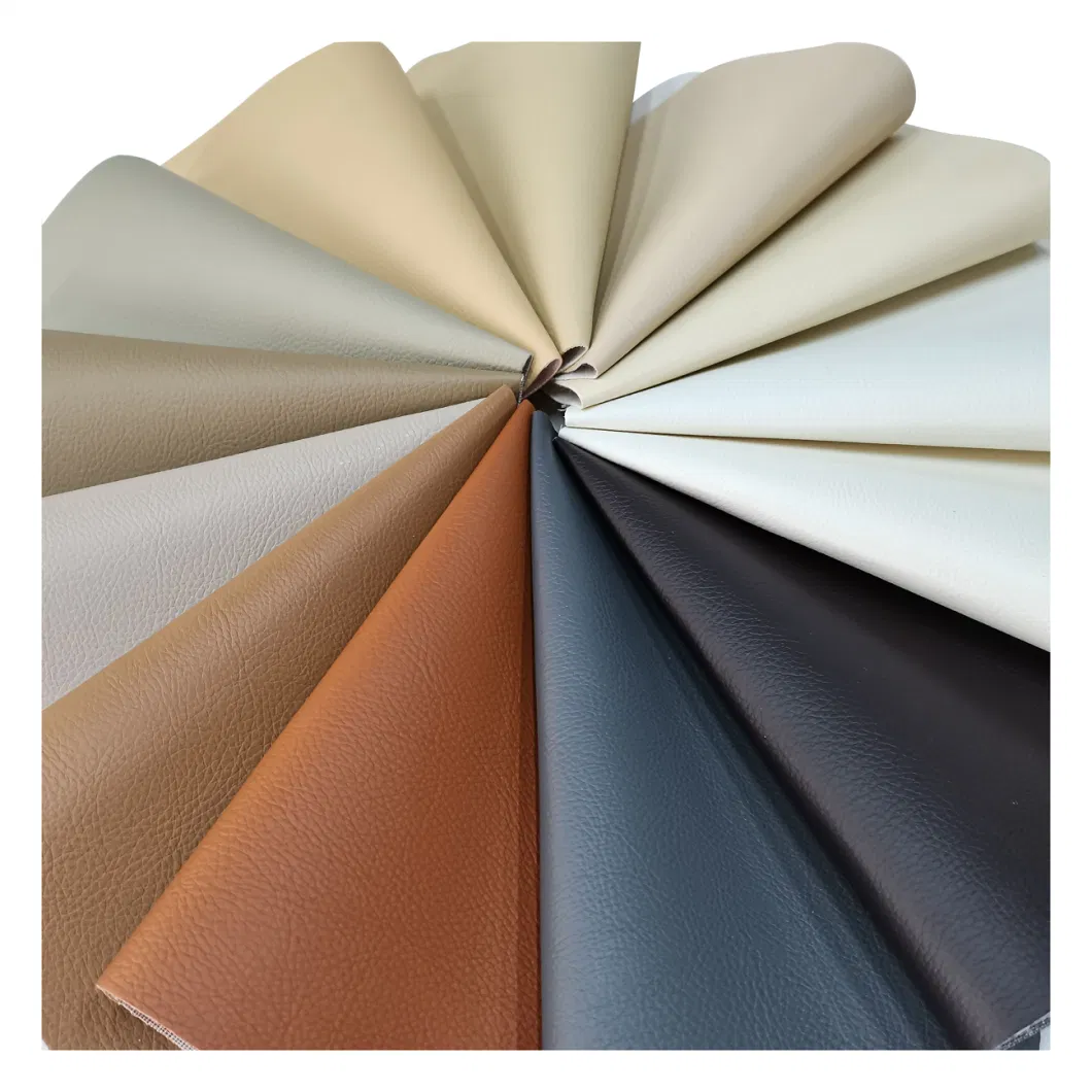 Premium PVC Faux Leather Upholstery Vinyl Fabric for Chair Covers Outdoor Sofa Furniture PVC