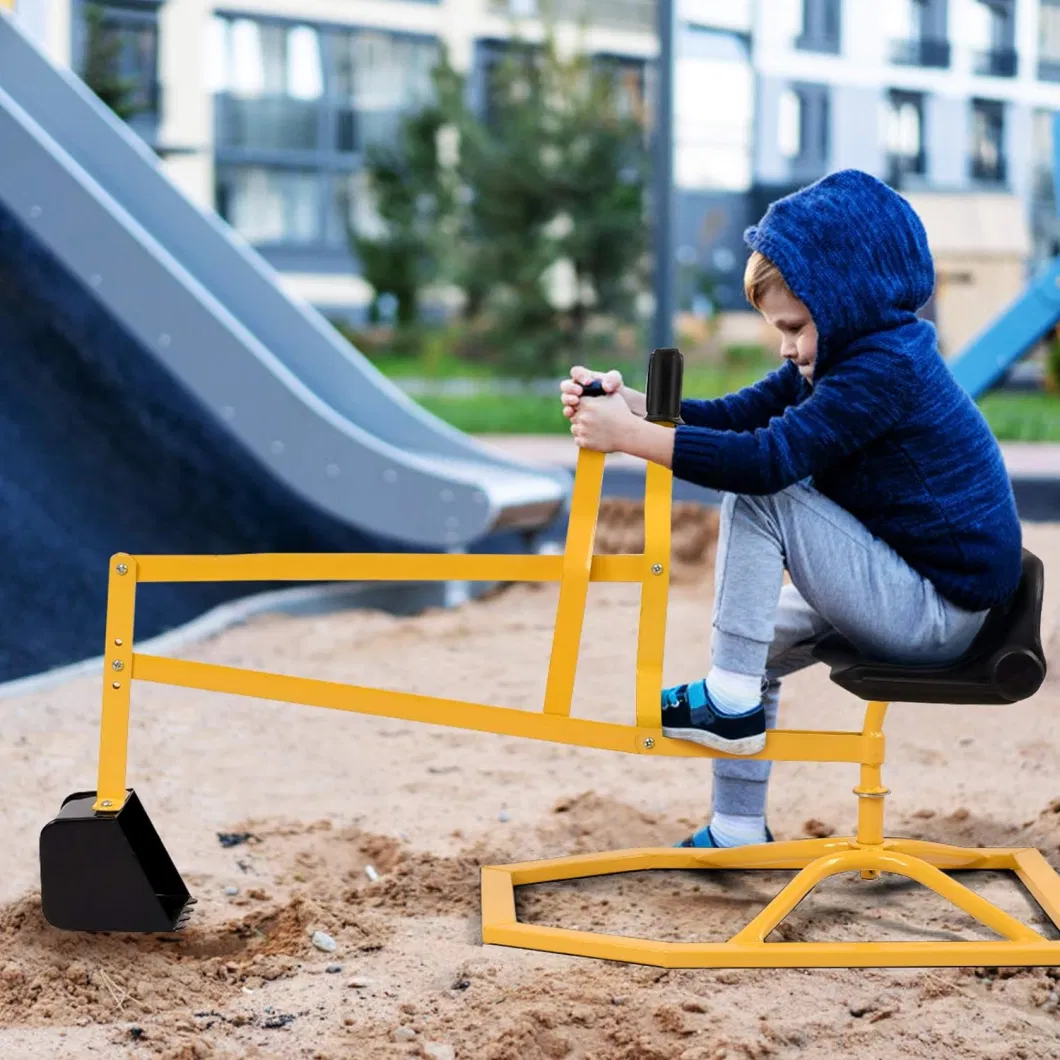 Seat Kid&prime;s Excavator Without Wheels for Garden, Sand, Beach Life