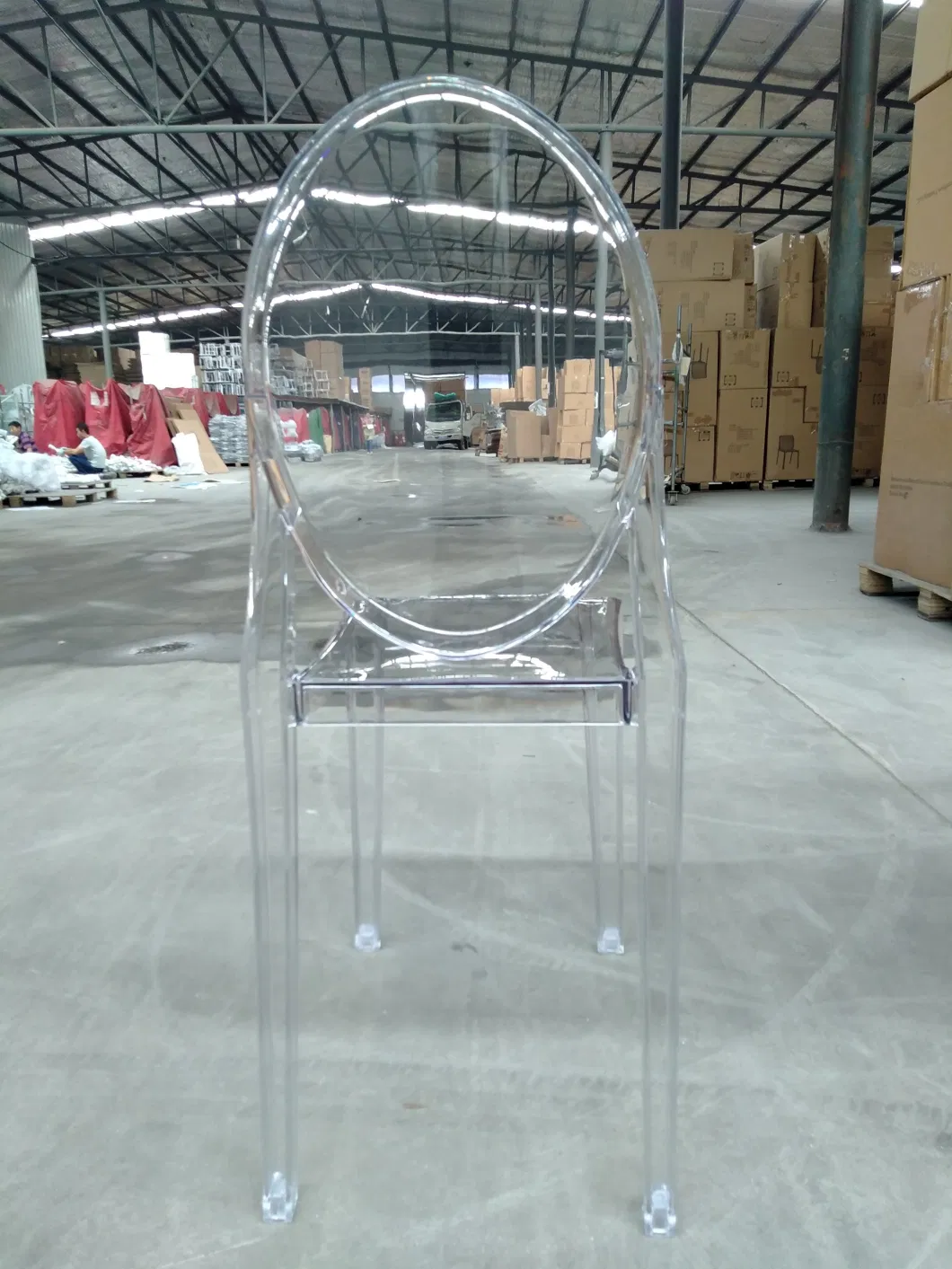 Replica PC Transparent Armrest Ghost Chair