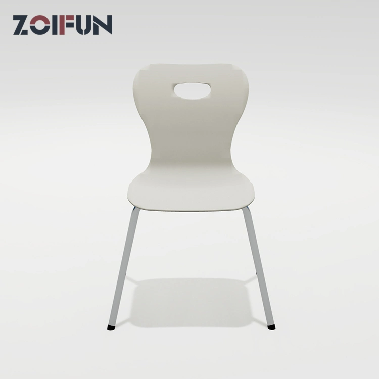 Simple Dining Stackable Plastic Chair PP Office Training Chair Meeting Room Chair Without Arm