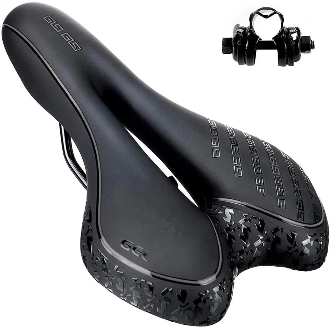 Bike Part Racing Bike Saddle PU Leather Hollow Bicycle Seat for Road Beach Mountain Cruiser Bicycle Bicycle Accessories