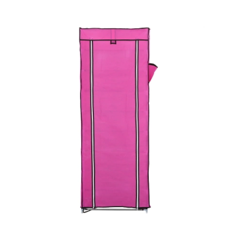 Non-Woven fabric Folding Tall Shoe Racks with Steel Tube