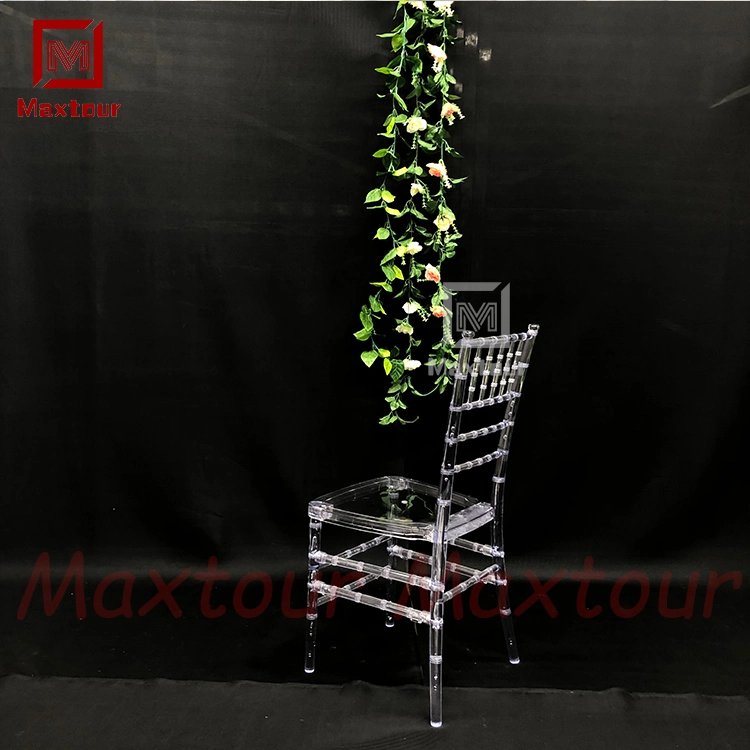 Resin Tiffany Crystal Clear Chiavari Chair Wedding Chair for Party