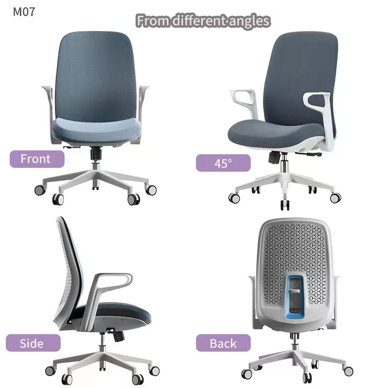 Sample Customization MID Back Executive Modern Ergonomic Office Chairs Mesh Task Office Staff PC Swivel Gaming Adjustable Armrest Office Chair Furniture