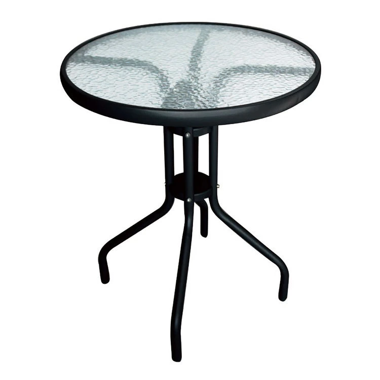 24&quot; Patio Dining Table Round Bistro Table Outdoor Furniture Garden Table