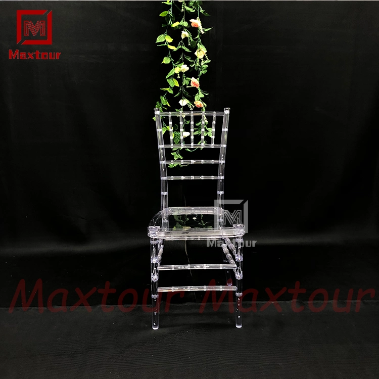 Resin Tiffany Crystal Clear Chiavari Chair Wedding Chair for Party