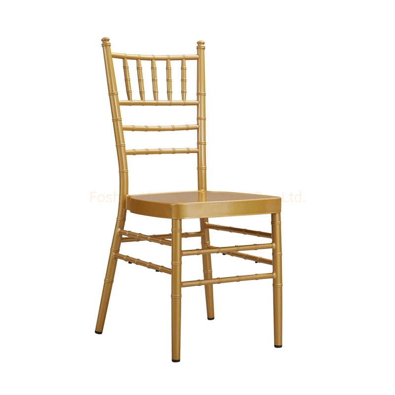 Plastic Tiffany Chiavari Phoenix Iron Event Party Banquet Wedding Dining Chair Wholesale Price with Mobile Seat Cushion