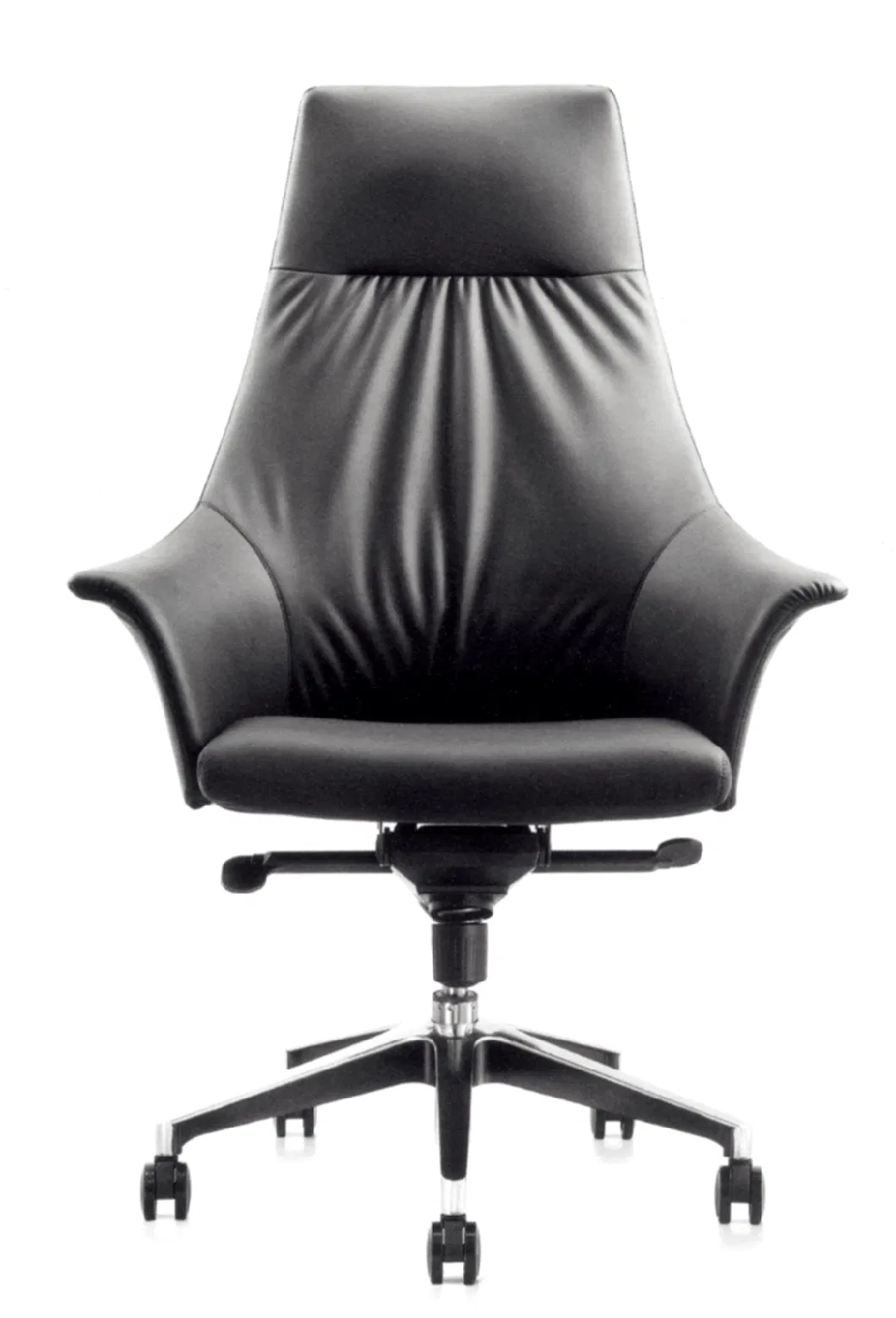 Luxury President High Back Brown Modern Genuine Leather Big Boss Office Chairs CEO Executive Recliner Swivel Chair with Footrest