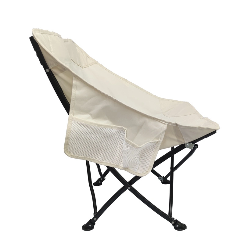 Outdoor Folding Chair Portable Ultra-Light Moon Chair Butterfly Chair Camping Fishing Small Chair Camping Chair Art Chair