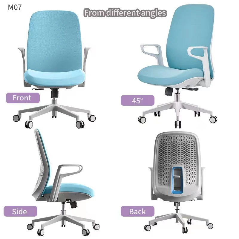 Sample Customization MID Back Executive Modern Ergonomic Office Chairs Mesh Task Office Staff PC Swivel Gaming Adjustable Armrest Office Chair Furniture