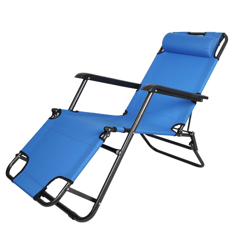 Sillas plegables de aluminio exterior de acero inoxidable regulable plegable Silla de Playa Sol