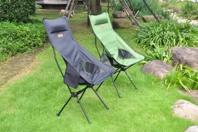 Sedia regolabile di moda da campeggio tessuto sedia da pesca esterna sedia da picnic