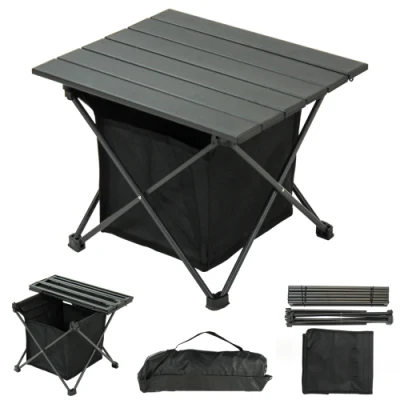  Tavolo da campeggio portatile in lega di alluminio tavolo da campeggio leggero tavolo pieghevole picnic BBQ piccolo tavolo esterno