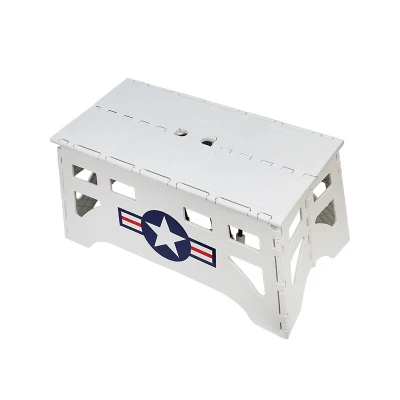  Portatile esterno Bambini semplice leggero sedia da pesca Household 7-Bar pieghevole Sgabello