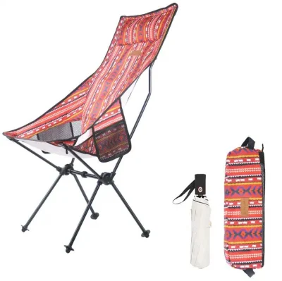Sedia regolabile di moda da campeggio tessuto sedia da pesca esterna sedia da picnic