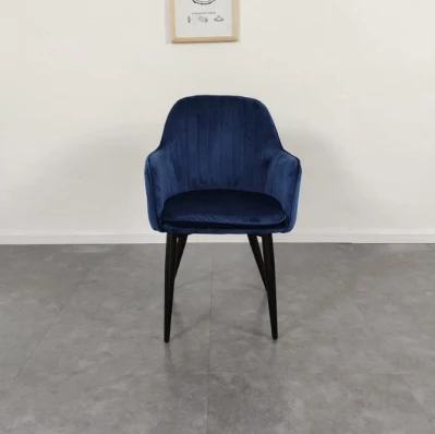  Factory Direct molti colori sono opzionali Nordic Sand Velvet Dining Sedia da Cina Produttore