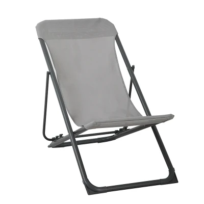  Estate prendere il sole Lazy Folding personalizzato regolabile Sand Low Beach Sedia