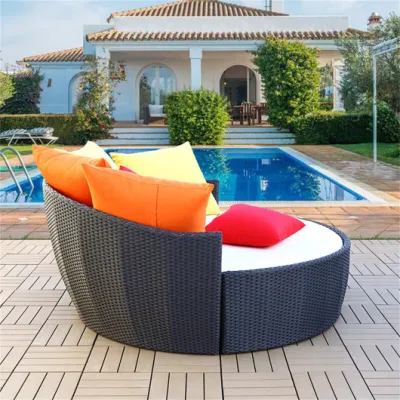  Telaio in alluminio Textilene lettino da sole a bordo piscina Chaise sdraio